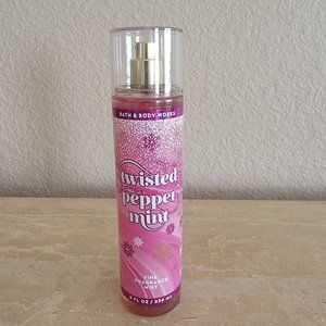 Bath & Body Works Twisted Peppermint Fine Fragrance Mist NEW 8oz